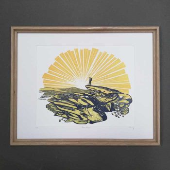The Edge Lino Print Limited Edition