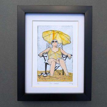 'Sun soaked' Collagraph Print Limited Edition